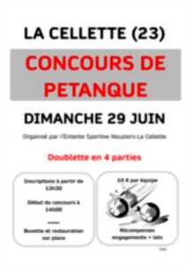 photo Concours de pétanque