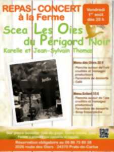 photo Repas-Concert à la Ferme – SCEA Les Oies du Périgord Noir le 1 Août