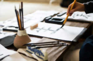 photo Atelier calligraphie japonaise