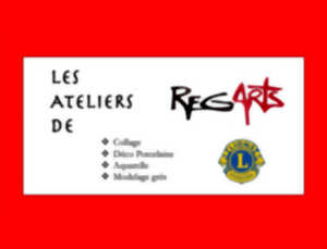photo Les Ateliers de Reg'Arts, aquarelle avec Caroline Platter