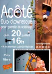 photo A côté - duo clownesque pour querelle de voisinage