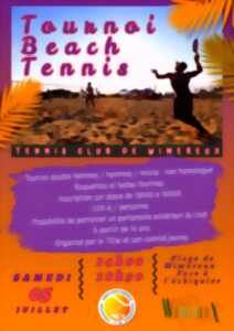 photo Tournoi Beach Tennis