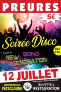 photo Soirée Disco à Preures