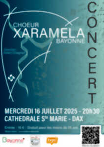 photo Concert du choeur Xaramela de Bayonne