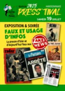 photo Exposition et soirée Faux et usage d'infos