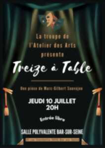 photo Théâtre : Treize à table