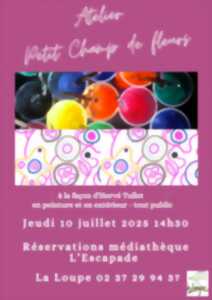 photo ATELIER - Petit champs de fleurs
