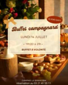 photo Buffet campagnard au camping La Sensation