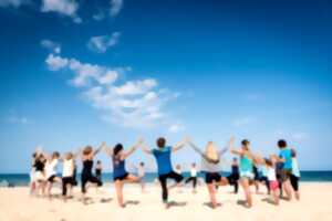 photo Yoga sur la plage