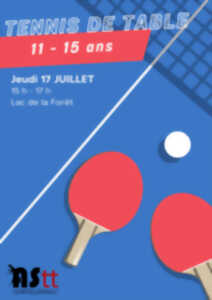 photo Pratique ludique du Tennis de table