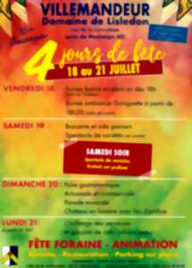 photo Les 4 jours de fêtes