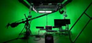 photo Atelier numérique, utilisation d'un fond vert