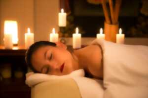 photo Yoga massage à la bougie