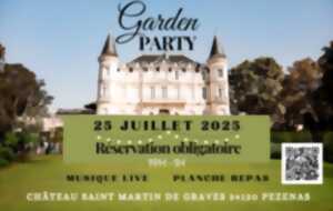 photo GARDEN PARTY AU CHATEAU SAINT MARTIN DE GRAVES