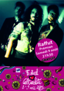 photo FESTIVAL CULTURALITÉ - CONCERT : RAFFUT
