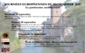photo Journées européennes du Patrimoine : visite du château d'Apat