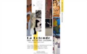 photo Exposition La Rotonde des Artistes Luziens: A. Pierson, C. Laborde, M. Josié