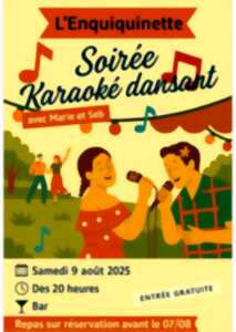 photo Soirée karaoké dansant à l'Enquiquinette