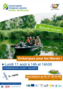 photo Balade nature en barque et sur terre dans les marais de la Conie