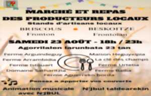 photo Marché nocturne produit locaux
