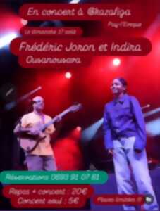 photo Concert à Loupiac: Frédéric Joron et Indira