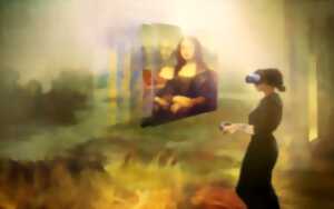 photo La Joconde en réalité virtuelle à la Micro-Folie