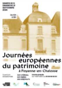 photo Journées Eurpéennes du Patrimoine Visites guidées du Château de Poyanne