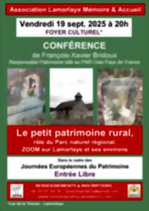 photo Conférence de François-Xavier Bridoux au Foyer Culturel de Lamorlaye