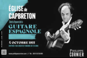 photo Philippe Cornier interprete les chefs d'oeuvre de la guitare espagnole
