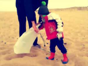 photo Nettoyage de plage spécial Nouvel An