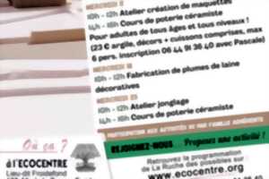 photo Mercredi en famille : Atelier création de maquettes & Atelier de poterie
