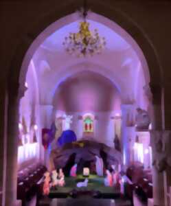 photo Au Chautay, la crèche prend vie : un spectacle lumineux et émouvant raconté par tout un village !