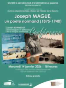 photo Conférence > À la recherche de Joseph Mague, poète normand (1875-1940)