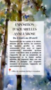 Exposition d'aquarelles d'Anne Larose