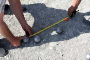 Tournoi de pétanque