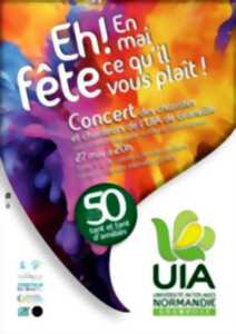 Concert des choristes et chanteurs de l'UIA Granville