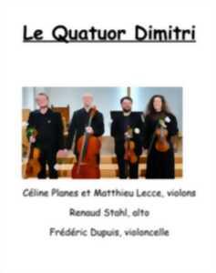 Concerts Fédémuse : Le Quatuor Dimitri
