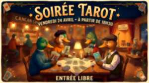 Soirée tarot chez Cancan Café