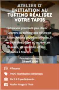 ATELIER INITIATION AU TUFTING RÉALISEZ VOTRE TAPIS