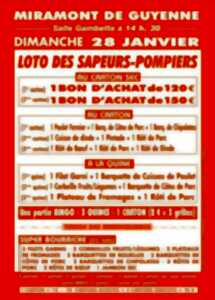 photo Loto de l'amicale des Sapeurs-Pompiers