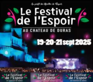 Festival de l'espoir - Concerts et spectacles tout public au profit des récoltes de l'Espoir